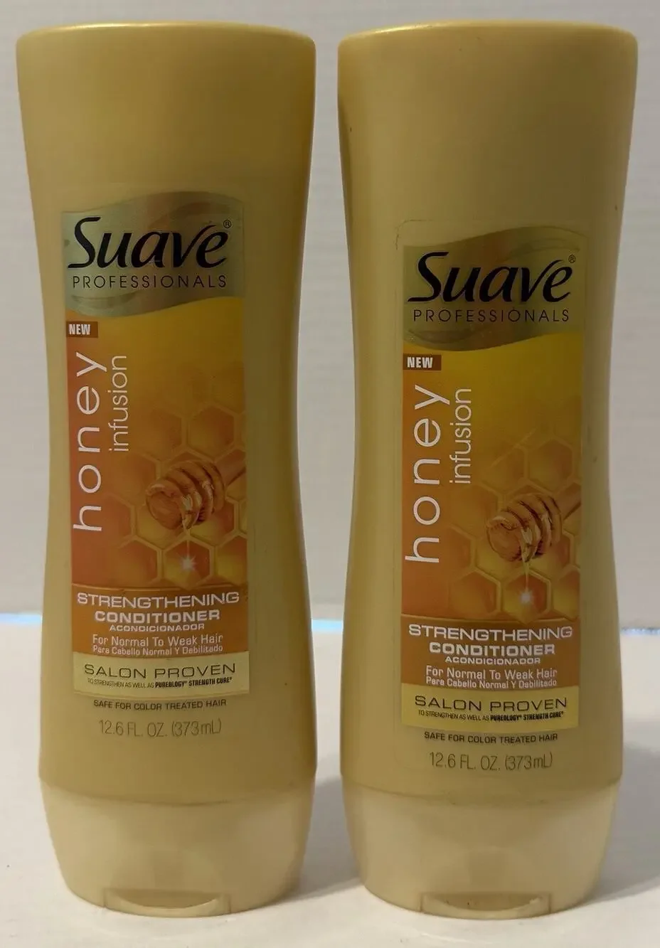 Lot Of 2 SUAVE HONEY INFUSION STRENGTHENING CONDITIONER FOR NORMALWEAK HAIR